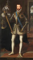 Portret van Emanuele Filiberto